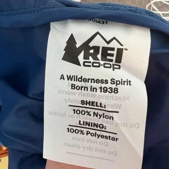 REI Co-Op Active Pursuits Women's Indigo Blue Shell Jacket NWOT Size Medium - Picture 9 of 9